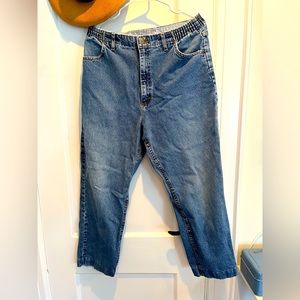 Vintage Wrangler Women’s Elastic Waist Mom Jeans